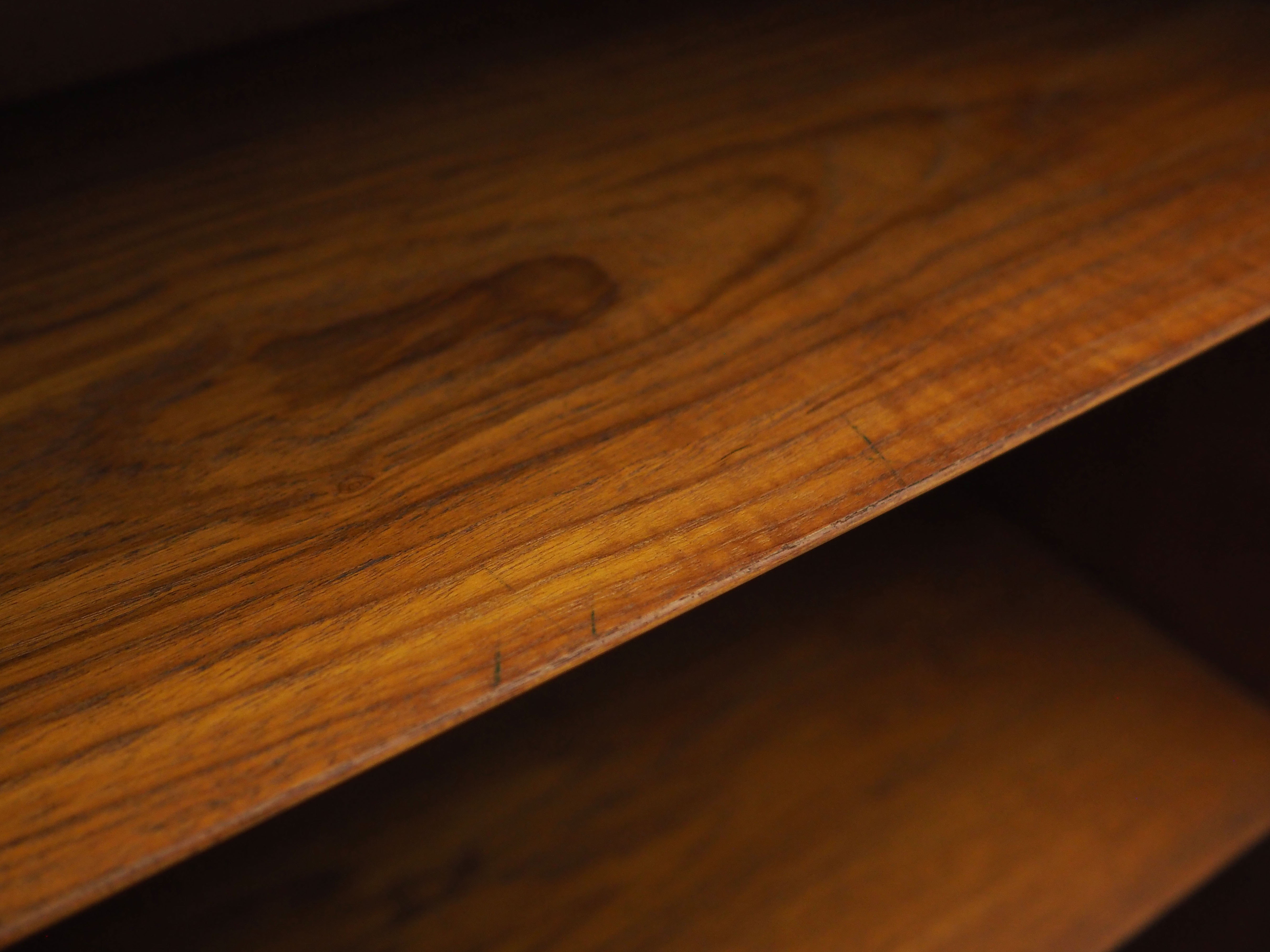 Teak bookcase, Danish design, 1970s, manufactured by Hundevad