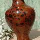Cloisonné metal vase