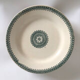 Old flat plates Creil Montereau