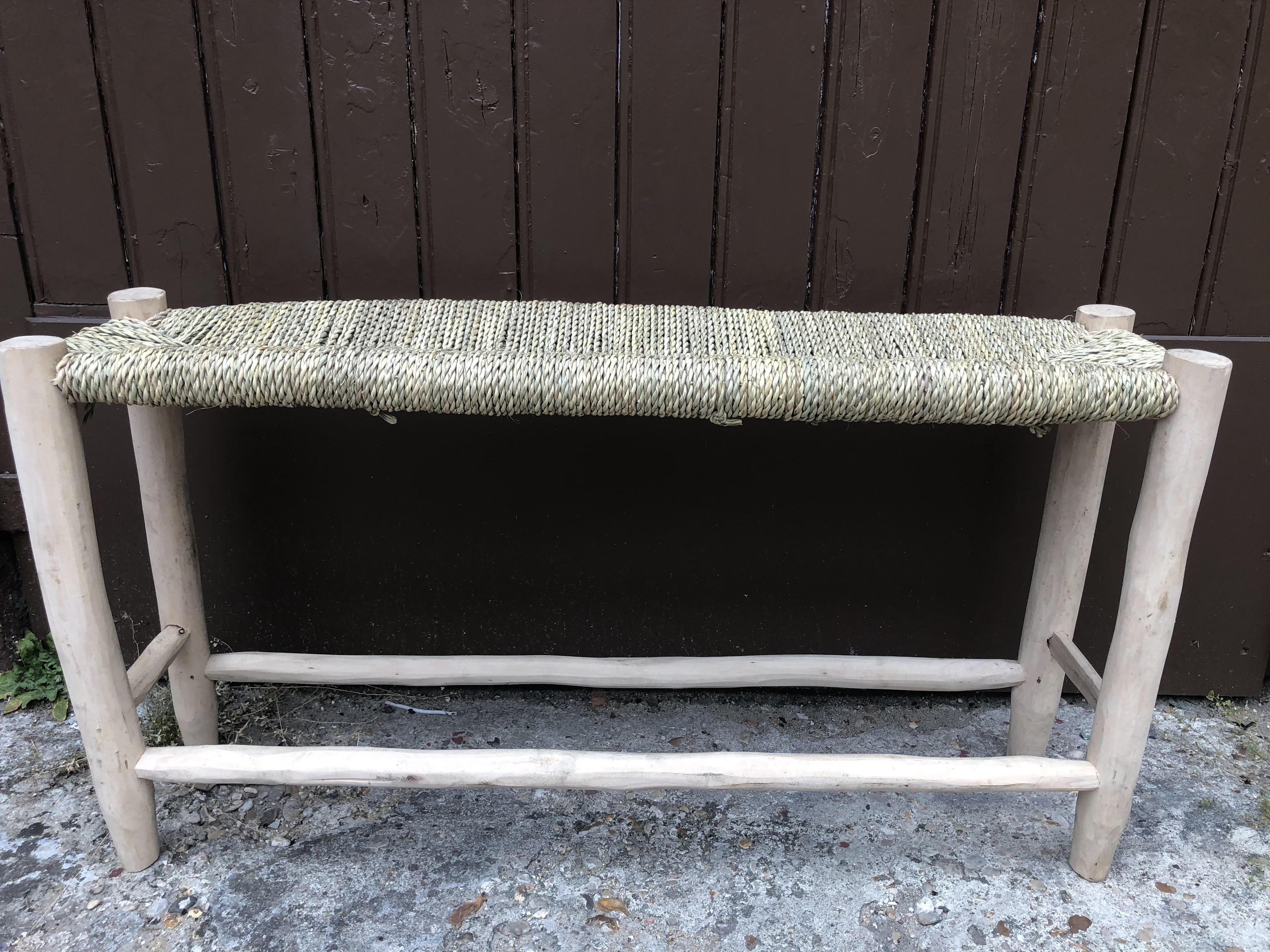 Berber bench vintage doum