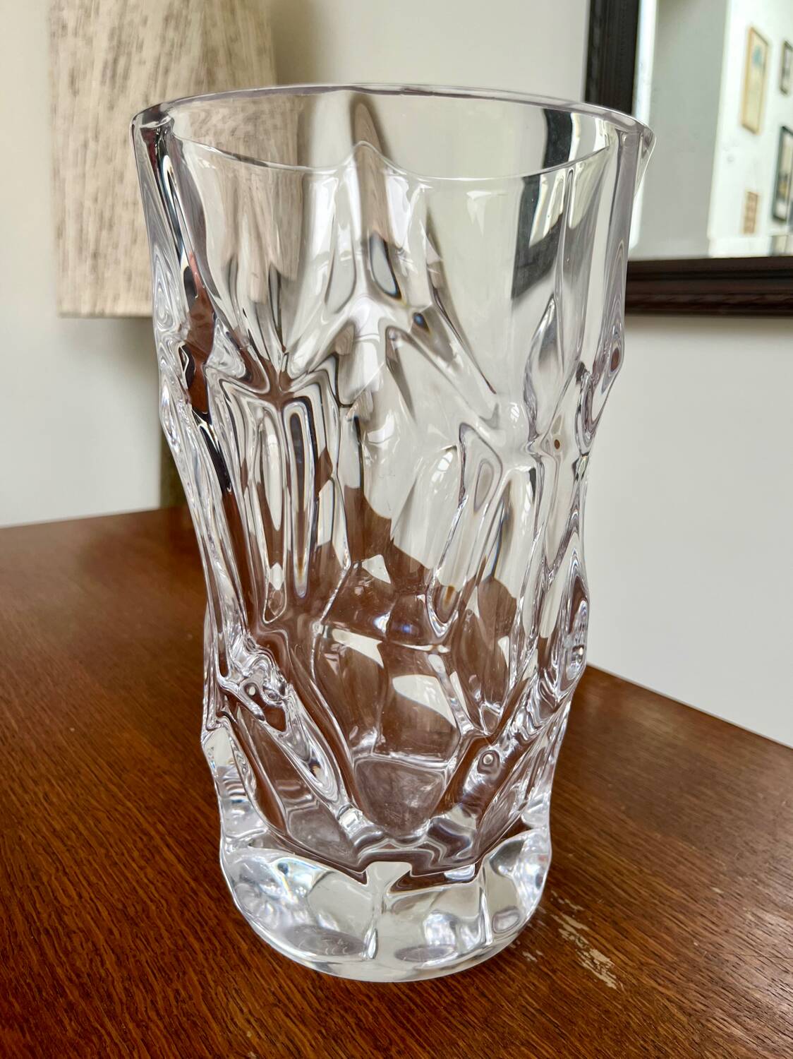 Sèvres crystal vase, France