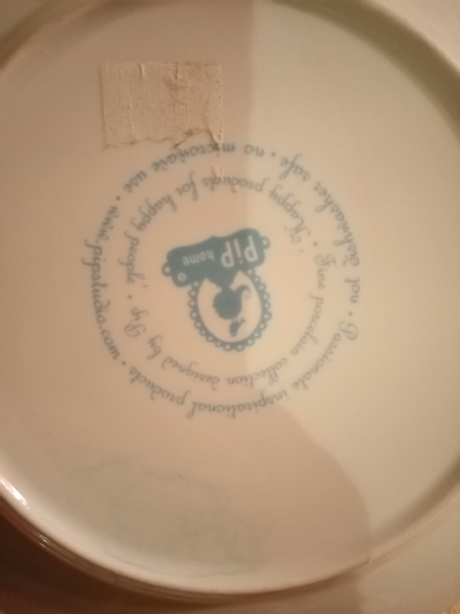 Beautiful batch of two pip home plates