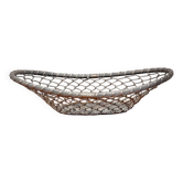 Vintage metal fruit basket