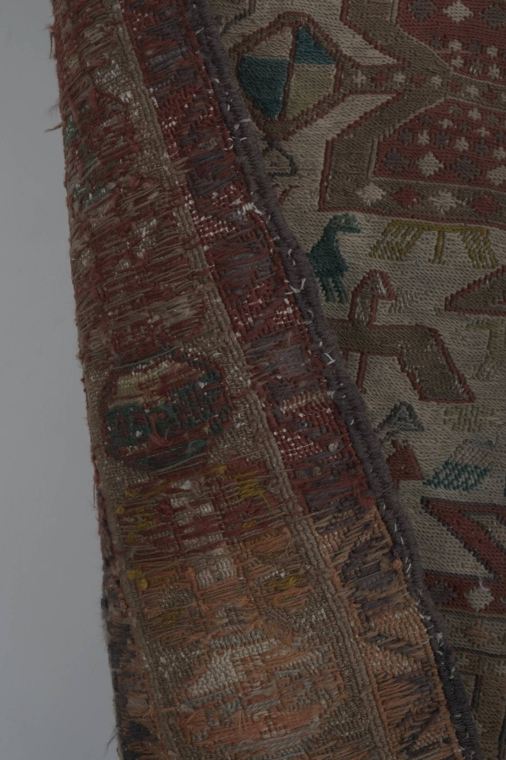 Vintage hand-embroidered tablecloth 100x142 cm