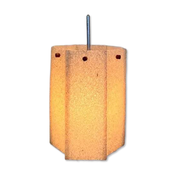 Plastic Epoxy Resin Mid Century Pendant, Czechoslovakia, 1970s