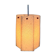 Plastic Epoxy Resin Mid Century Pendant, Czechoslovakia, 1970s