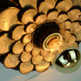 Flower-shaped ceramic sconce 1970s