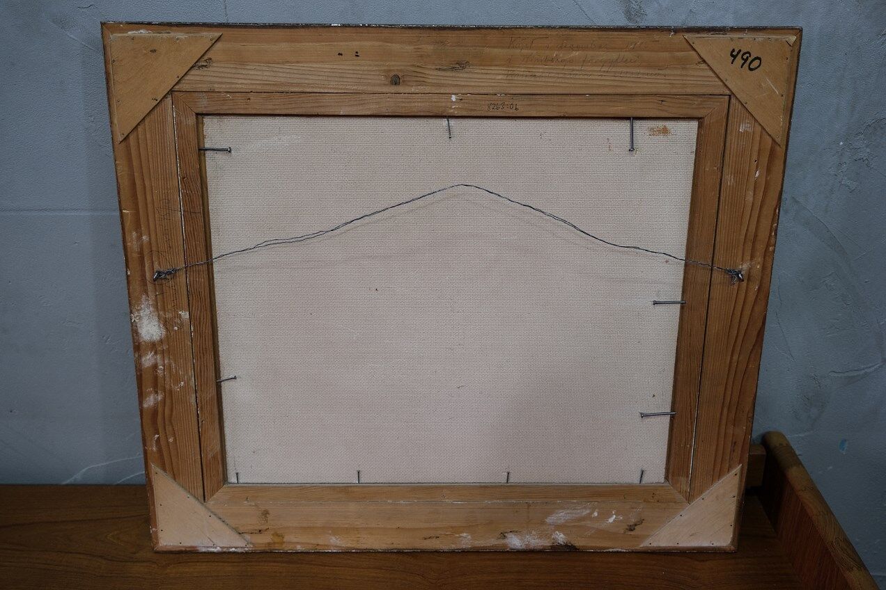 Emil Johan Olsson  (1890-1964), Swedish Modern Painting, 1945, Oil on Panel