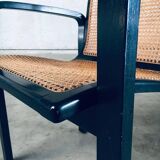 Italian Design Bentwood & Webbing Armchair, 1970s