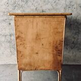 Rattan shelf on foot 1950/60