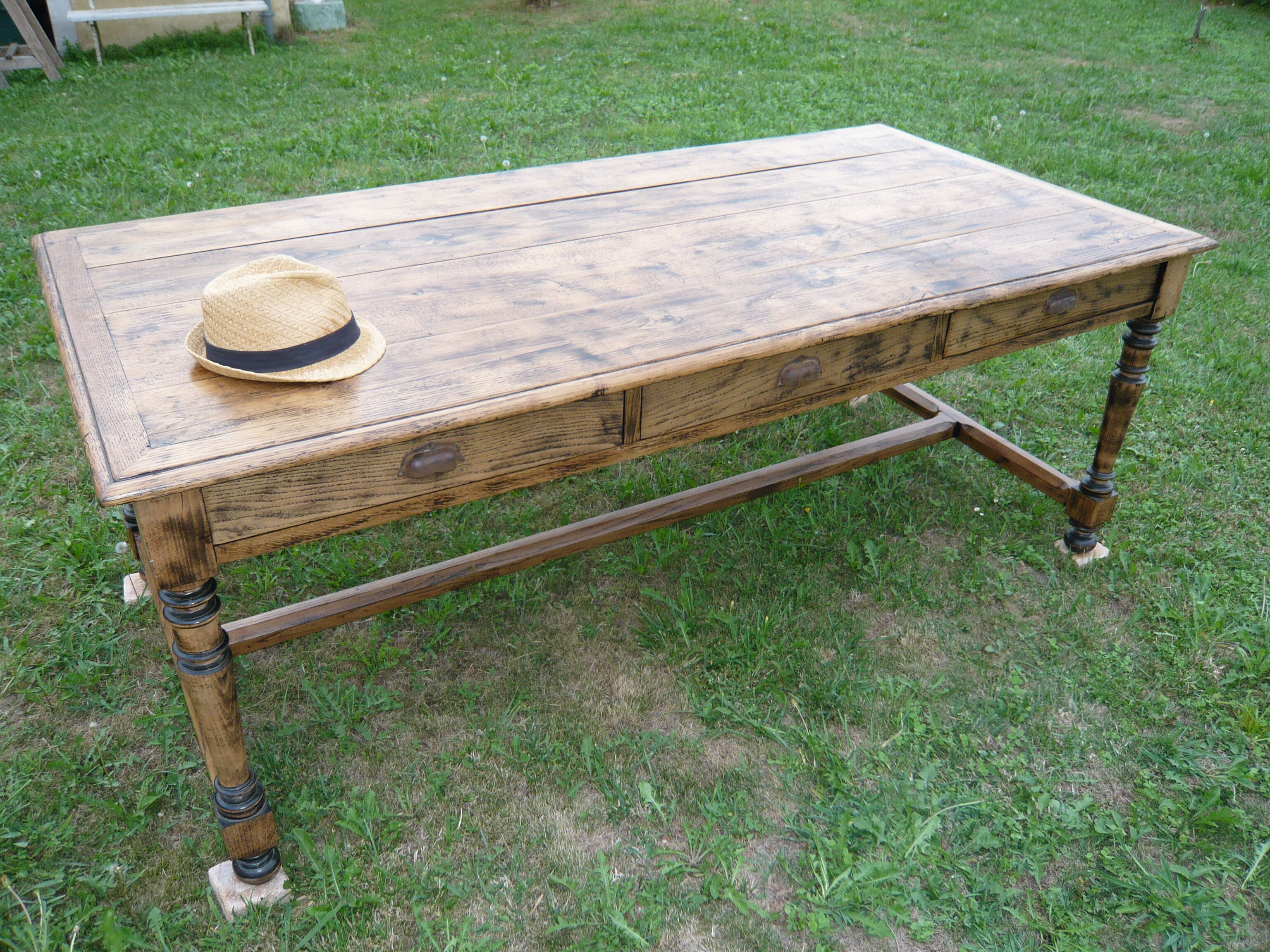 Old farm table