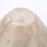 Marble mortar and wooden pestle, nineteenth century