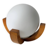1980s pin support ball desk lamp