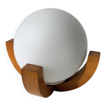 1980s pin support ball desk lamp