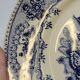 2 Antique Gilman Sacavem Statue Dinner Plates / Serving Dishes