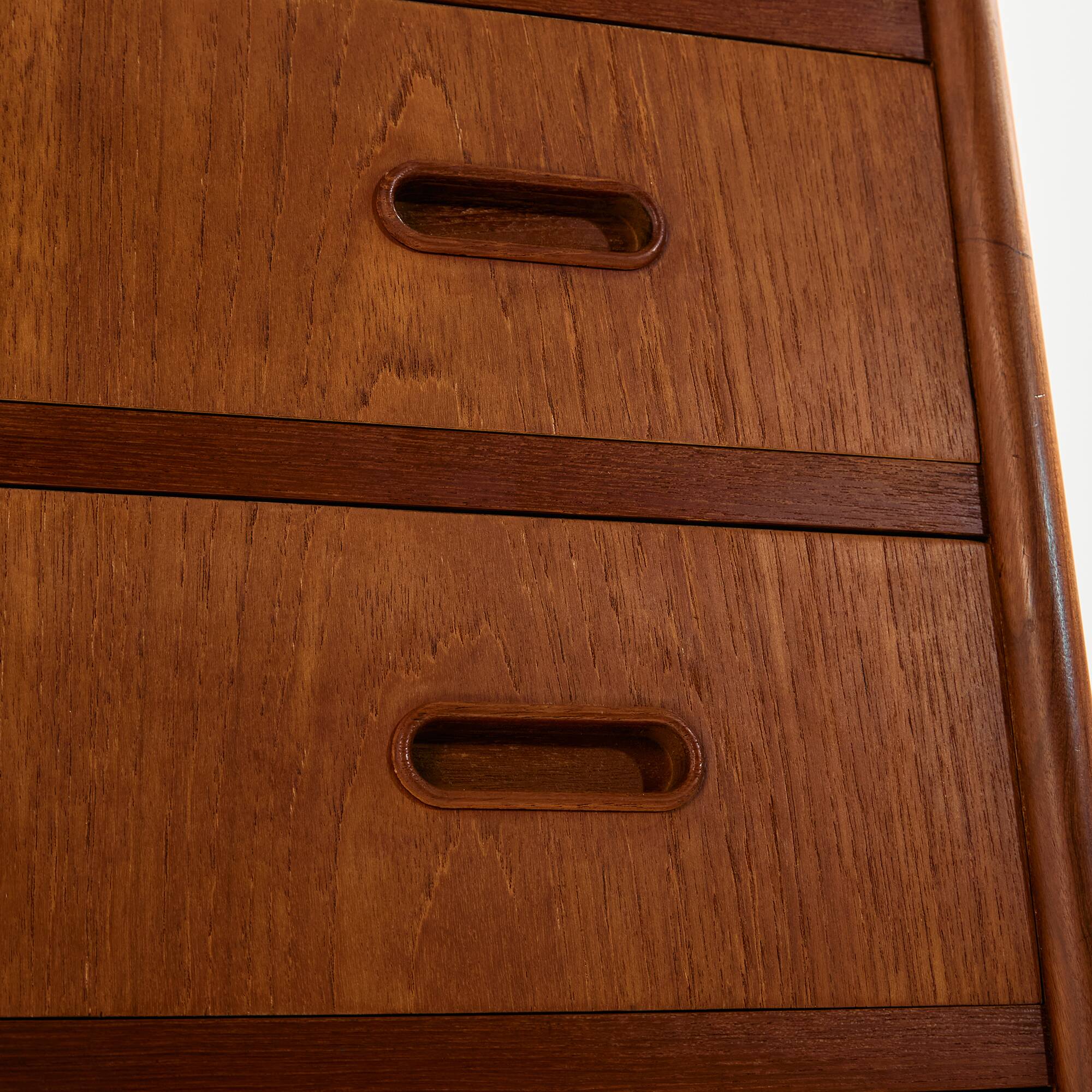 Restored teak dresser