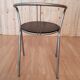 Chaise de bureau en inox vintage