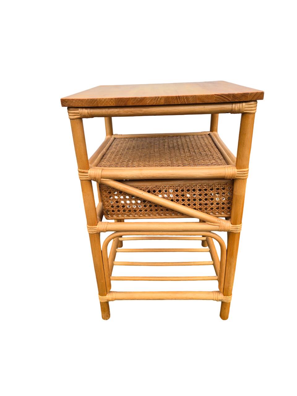 Bamboo nightstand