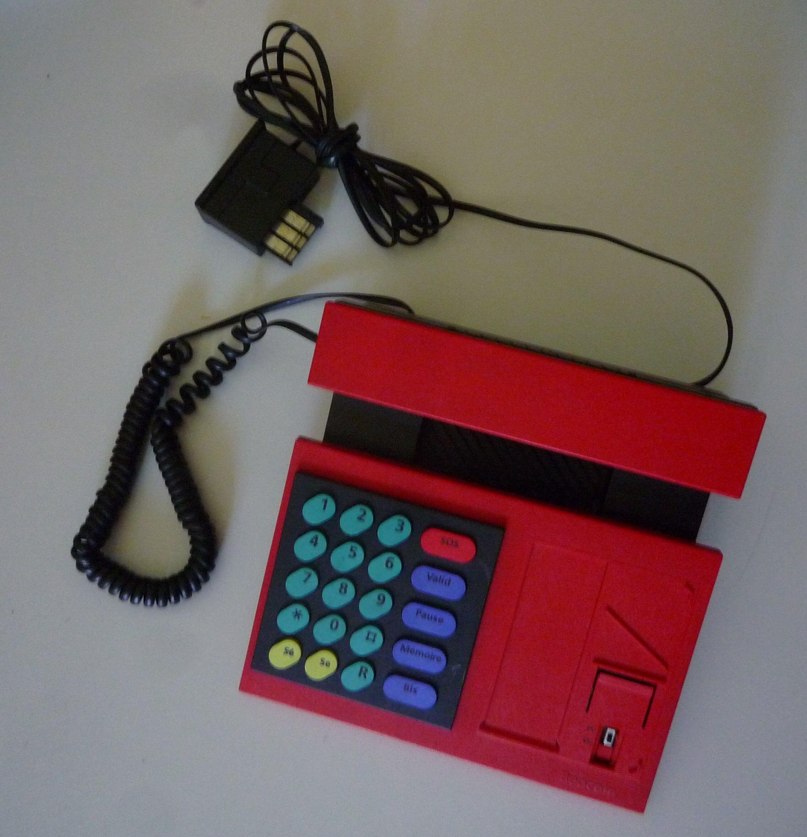 Téléphone Bang & Olufsen, Beocom 2000, millésime 1986, Danemark