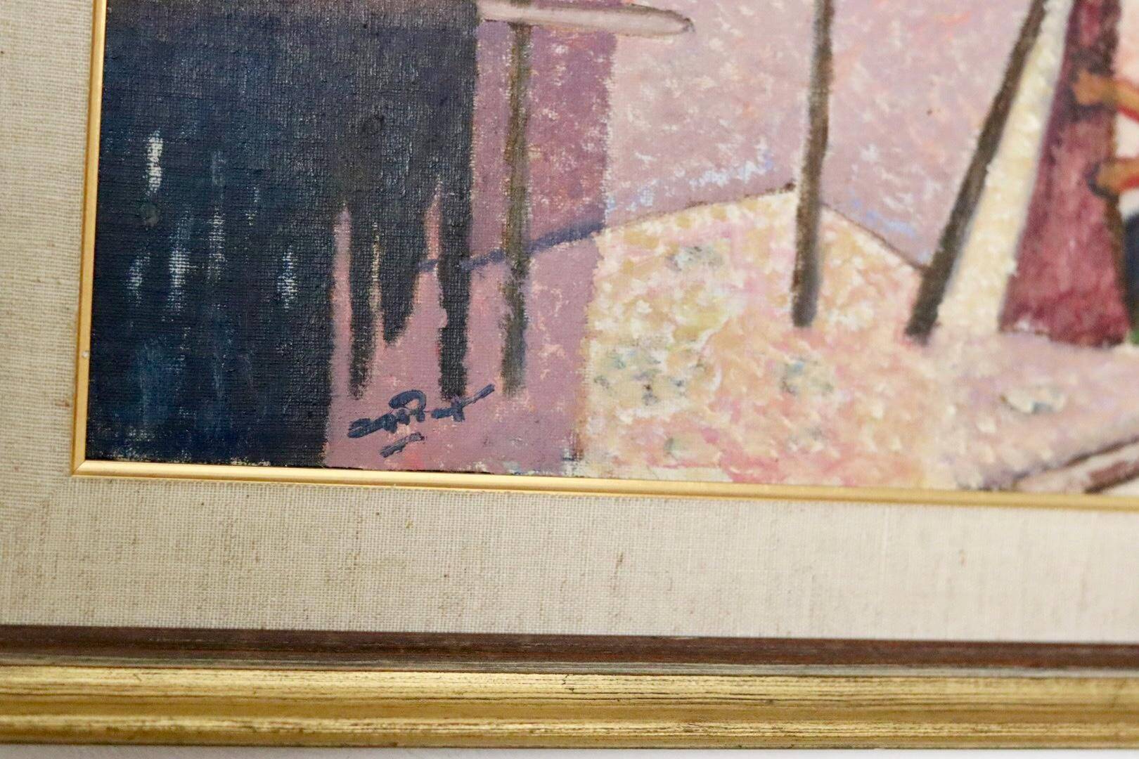 "Coastal Fishing Scene" by Göte Rex