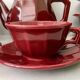 Set 12 coffee cups and vintage coffee maker