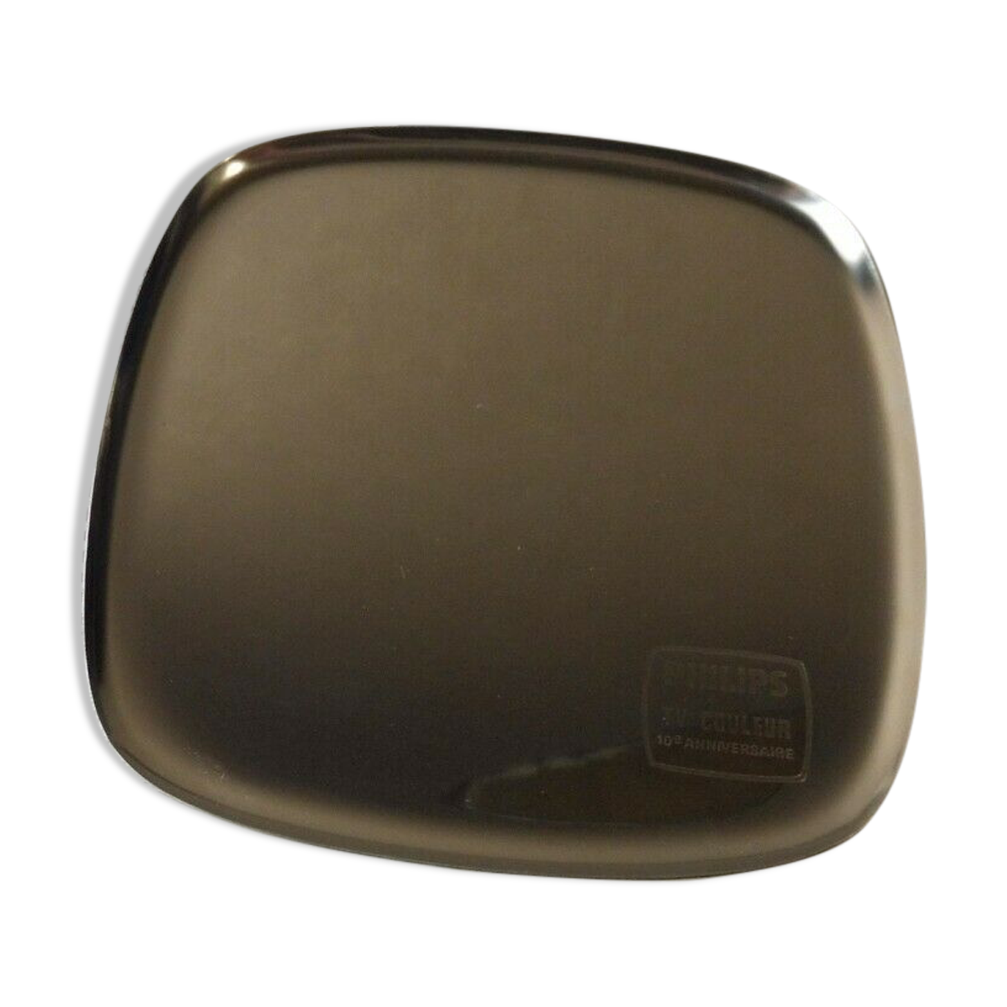 Old cup/empty pocket, stainless steel Philips collector new, vintage