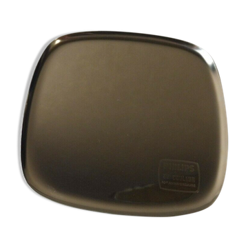 Old cup/empty pocket, stainless steel Philips collector new, vintage
