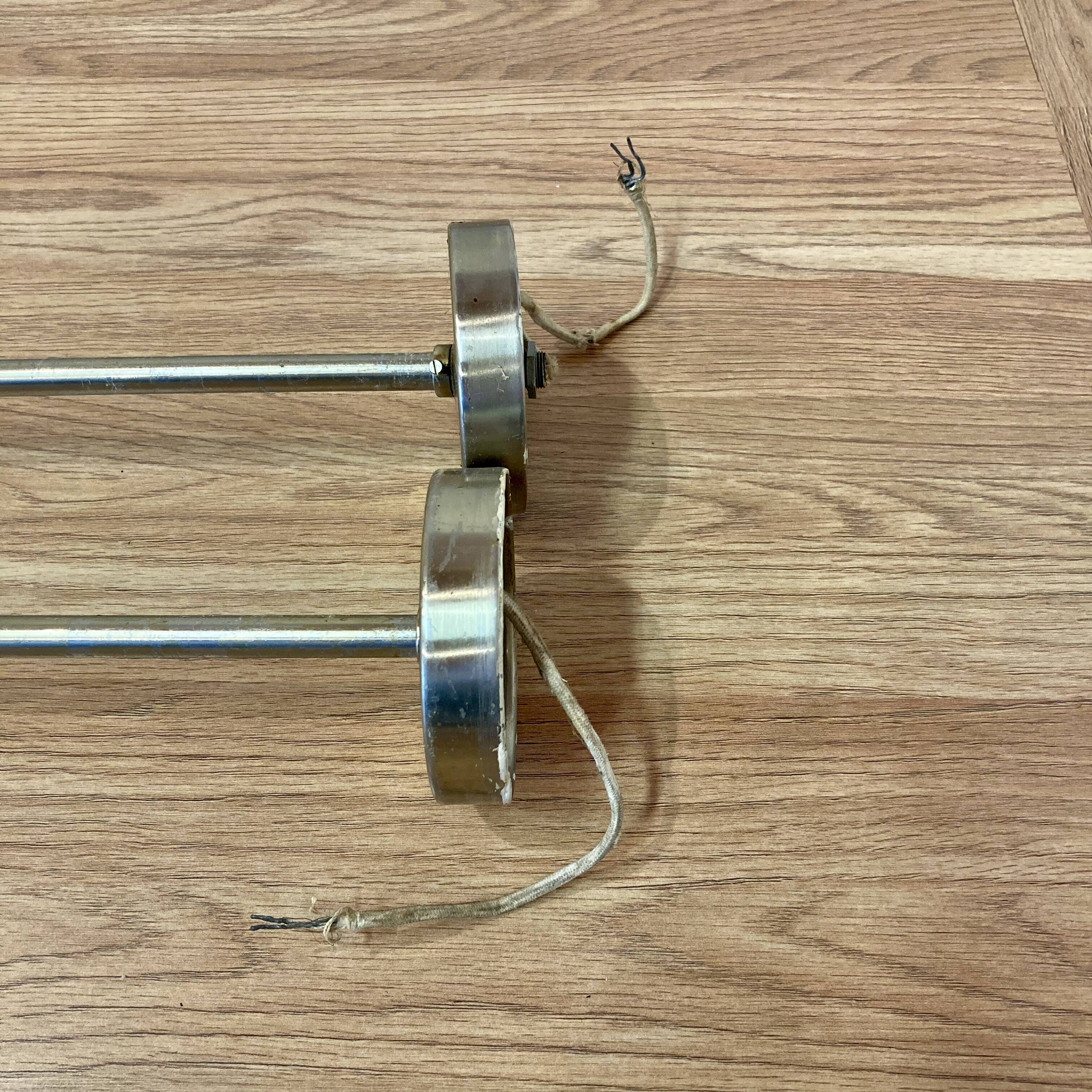 Pair of pendant lights 330 CM design 1960.