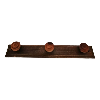Wall coat rack 3 pateres