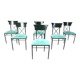 Vintage dining chairs by Belgochrom, set of 6 - 1970s