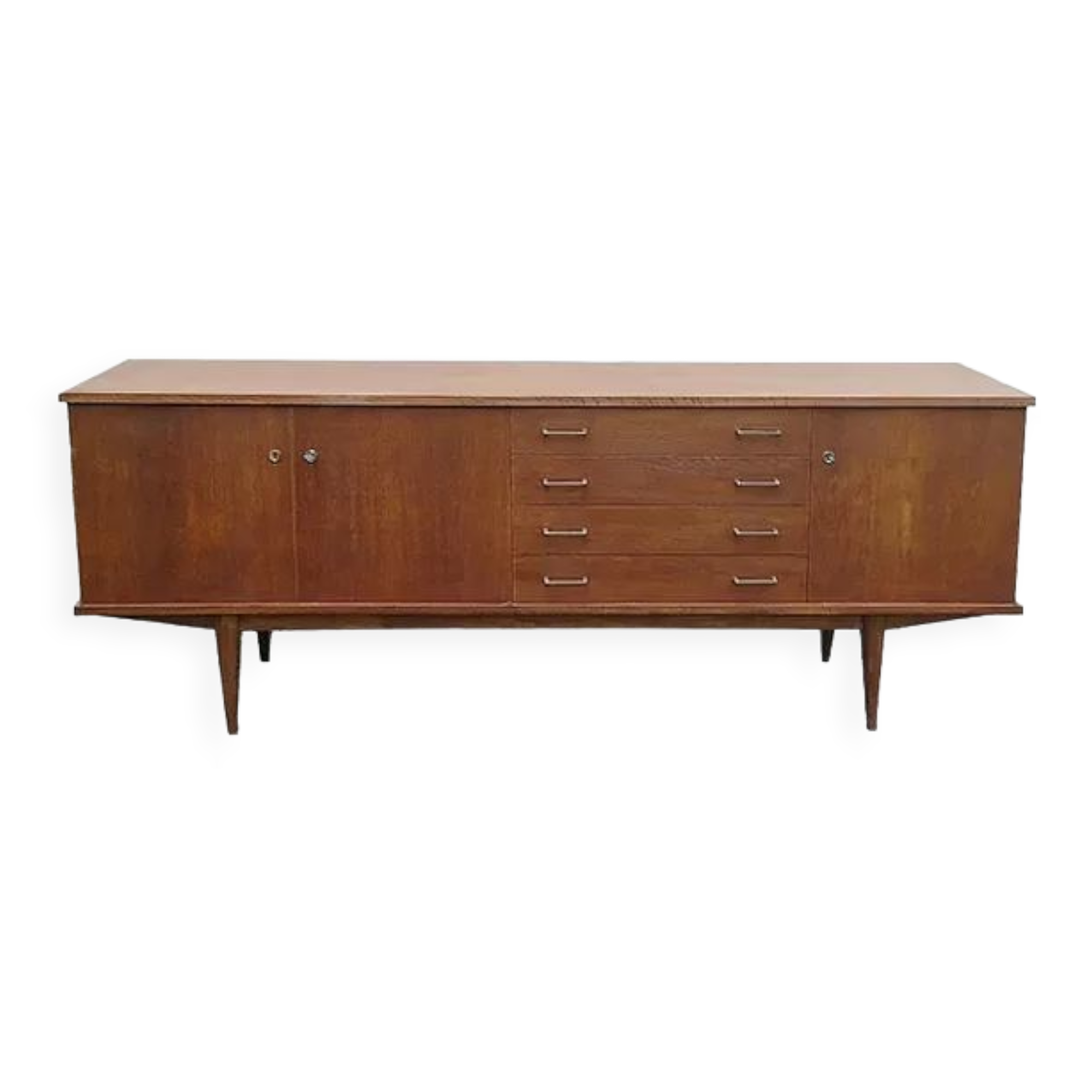1950s solid wood sideboard