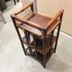 Vintage rattan shelf