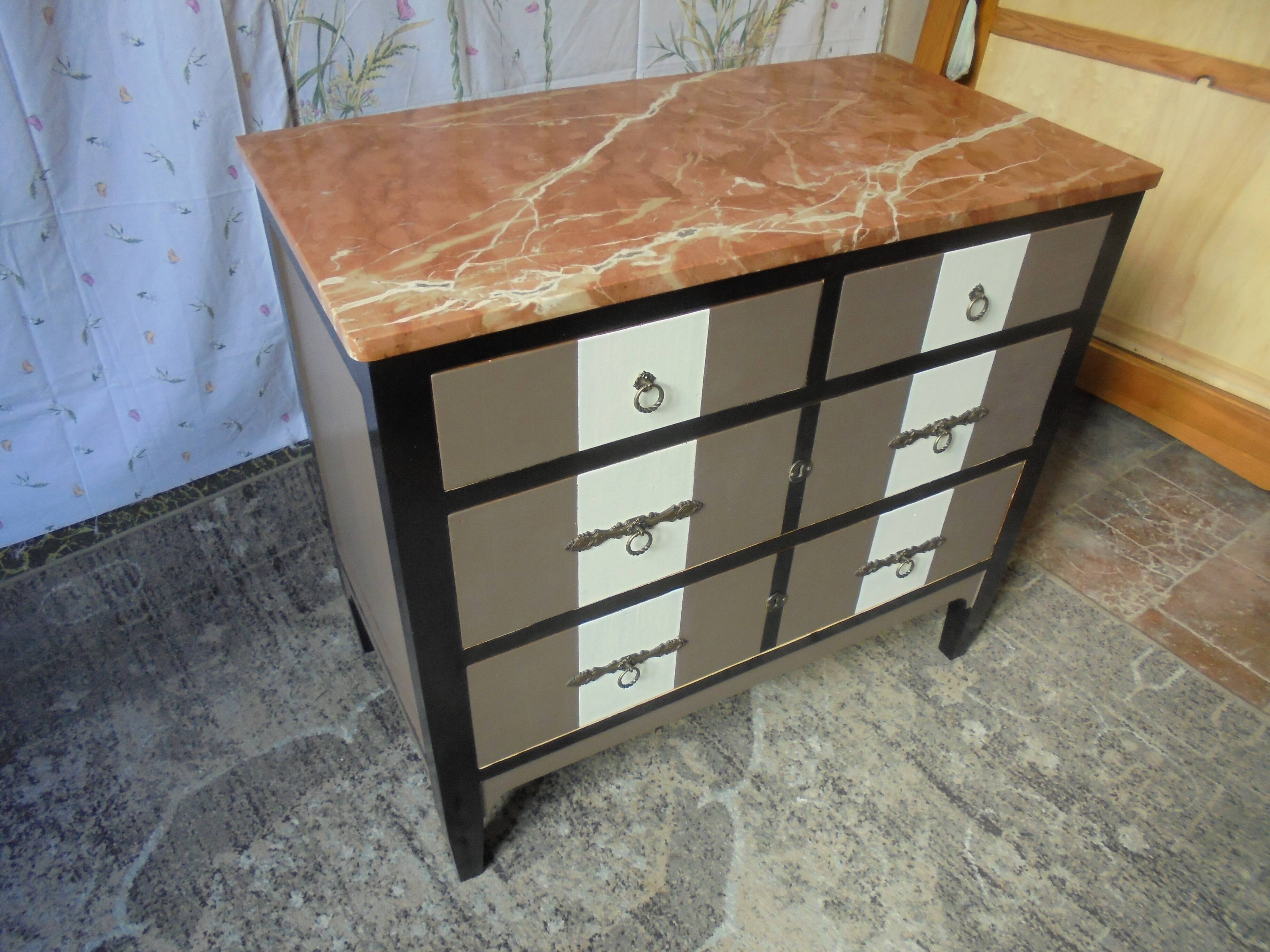 Restyled chest of drawers