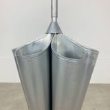 Gray metal umbrella stand 97 cm