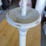 Paire de bougeoirs/ chandeliers anciens en bois