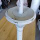 Pair of antique wooden candlesticks/candlesticks
