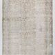 7x10 Vintage Beige Floral Vintage Persian Area Rug, 204x313 Cm
