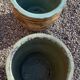 Two Antique Chinese Very Large Terracotta Dragon Plantation Pot...