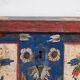 Antique blue folk art style chest (c.1920)