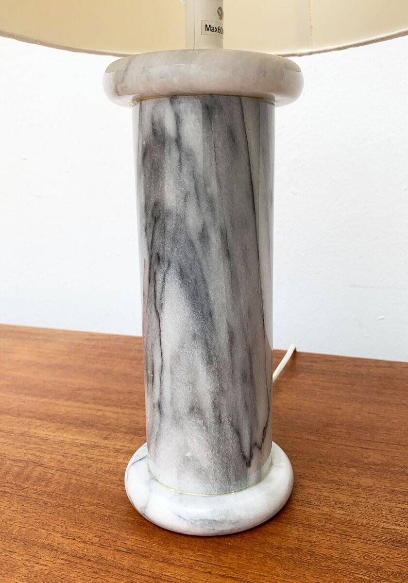 Lampe de table en marbre postmoderne vintage d'Ikea, années 1980