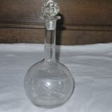 Old and engraved, carafe shape ball
