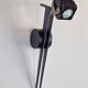 Postmodern Metal Wall Spot Lamp from Debsch Aster, Italy, 1980s