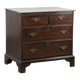 Subtle English Antique Oak Chest from the 18th Century