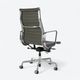 Grey Herman Miller Original Eames EA337 High Back Office Chair Castor Base