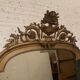 Louis XVI style mirror in wood and gilded stucco XIX century