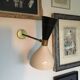 Pair of Italian design wall lights from the 1950s.