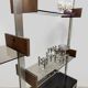 Vintage modular bookcase cabinet Michel Ducaroy Ligne Roset 1970