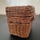 Miniature rattan trunk toy 19th