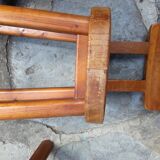 Pair of bar stools, mountain style