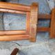 Pair of bar stools, mountain style